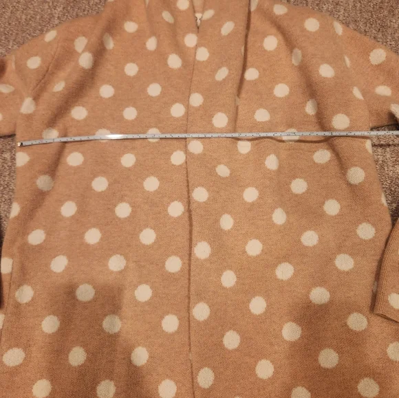 Anthropologie Field Flower 100% Wool Sweater Coat Hooded Knit Women's Size S - Picture 8 of 9